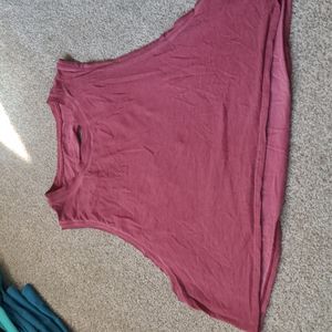 Lululemon Cut Back Crop Tank